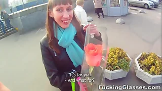 Fucking Glasses - Fucked Tanielle teen porn in cumshot a sauna